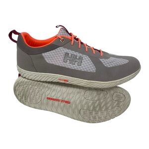 Helly Hansen Santiago Women’s Size 10 Sneakers Shoes Gray & Orange‎ casual shoes
